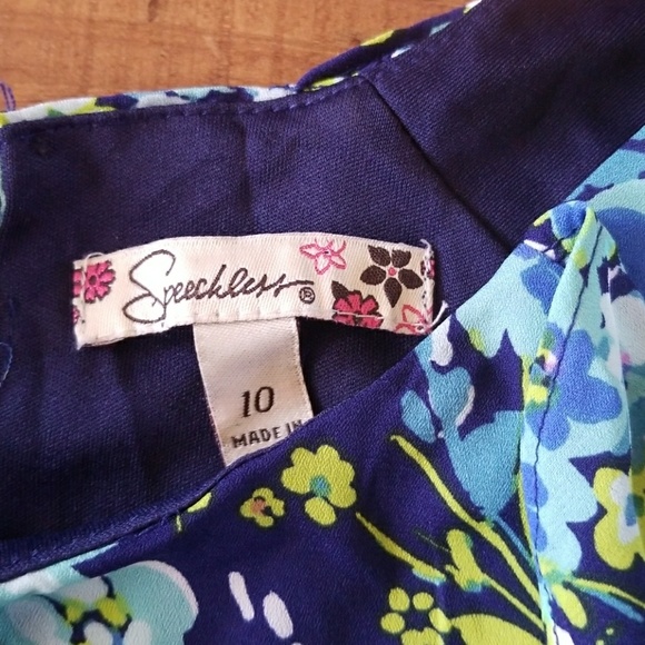 Girl's Floral dress NWOT - Picture 3 of 4